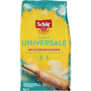 Zeus Party Farina Universale Mix It Schar Senza Glutine Senza Latosio per Persone Intolleranti 1 Kg