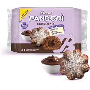 Bauli Merendine Bauli Pandorì Cioccolato Soffice Pasta Pandoro Confezione da 4-178 g