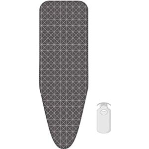 LaundrySpecialist Copriasse da stiro Laundry Specialist Classic - 2 strati e dotato di schiuma da 3 mm - Taglia XL per una larghezza da 42 a 52 cm e una lunghezza da 130 a 138 cm - Copriasse da stiro universale