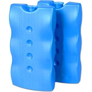 Sicignano Casalinghi Ingrosso Casalinghi Sicignano | Piastra Ghiaccio Riutilizzabile in Polietilene 2 Pezzi x 400 ml - Mattonella Refrigerante per Borsa Termica Frigorifero Portatile Trasporto Alimenti Contenitori Termici (2)