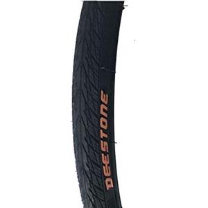 ECOVELO 1 Copertone 700 x 25C (25-622) Deestone ON OFF ROAD, Corsa, Gravel Bike D839 Nero | Pneumatico Stradale In Gomma Bici