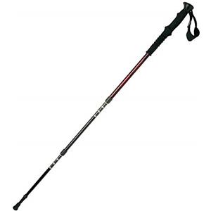 Ferrino Diorite, Bastoncini da Trekking Unisex, Rosso, 68-140 cm