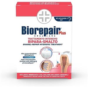 Biorepair, Trattamento Desensibilizzante, Trattamento per Denti Sensibili, Ripara Smalto, Trattamento Specifico, 6 Confezioni da 50 ml con Bite Incluso