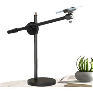 Generico Selfie Ring Light Con Supporto - Montaggio Del Telefono Sopraelevato Con Luce A LED | Monte Video A Braccio Flessibile Per Scrivania, Registrazione Top Down, Bobine, Contenuti Di, Lezio