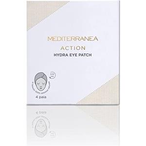 MEDITERRANEA COSMETICS Action Hydra Eye Patch Contorno Occhi Idratanti e Anti Fatica con Acido Ialuronico e Caffeina - 4 Paia Monouso