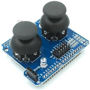 Breeshy Modulo Joystick Dual PS2 per Blocchi di Costruzione Elettronici JoyStick -Compatible R3 Intestazione Pin