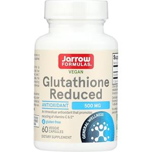 Jarrow Formulas Glutathione Reduced 500 mg (60 Veggie Caps) - Jarrow Formulas