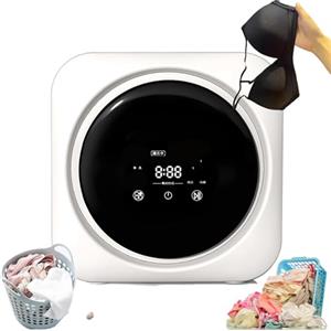 HEIHEIZI Mini Lavatrice, Lavatrice e Asciugatrice Portatile, Lavatrice 2 in 1 per La Pulizia di Biancheria Intima e Calzini, per Appartamenti, Campeggio, Viaggi - 220 V/110V,Desktop