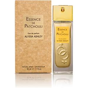 Alyssa Ashley - Essence De Patchouli Eau de Parfum, Profumo al Muschio Bianco - 50ml