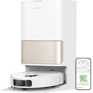 DREAME L10s Pro Ultra Heat Robot Aspirapolvere e Lavapavimenti, Estensione del Mocio, Mocio autopulente con Acqua Calda, Aspirazione 7.000 Pa, Lavaggio e Pulizia Pavimenti con Doppio Mocio