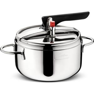Lagostina 30594 Pentola a Pressione Inox Fire, 3.75 lt