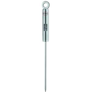 RÖSLE Termometro Gourmet, da Cucina, con Display della Temperatura Digitale, Illuminato in °C E °F, Da -40 °C fino a +200 °C, Acciaio Inox 18/10, Lunghezza di 21.5 Cm