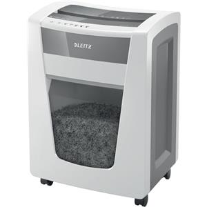 Leitz IQ Distruggidocumenti Office Pro P5, 15 fogli A4, Taglio micro, Sicurezza P5, Capacità 30 litri, Tecnologia anti-inceppamento, Tecnologia Touch-Control, 80050000