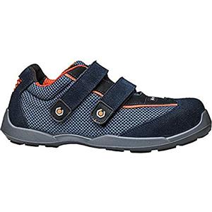 Base Protection Swim Scarpa Antinfortunistica, da Uomo, Blu/Arancione, Taglie 43