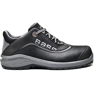 Base Protection Be-Free Scarpa Antinfortunistica, da Uomo e Donna, Nero/Grigio, Taglie 45