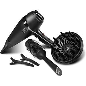 ghd Air Kit - Asciugacapelli con Kit professionale per l'asciugatura, Nero