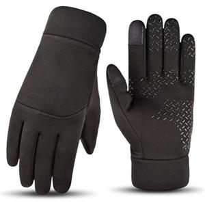 equlup Guanti da Sci, Guanti Impermeabili da Neve Spazzolati Guanti Invernali per Climi Freddi Guanti da Snowboard Touchscreen Caldi per Uomo Donna