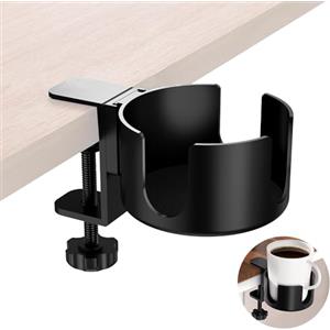 Jsleid Tavolo Supporto di Tazza di Caffè Clip, Clip Portabicchieri Piatto, Supporto Per Tazza da Scrivania, Facile da Installare, Tazza di Caffè， Bevande, Clip Portabicchieri Per Acqua