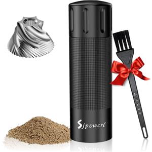 Sjpzwcrl Macina Pepe Manuale Professionale Regolabile: Macinapepe ad alte prestazioni con elevata resa - Macinino per spezie ricaricabile con affilatura regolabile e lama in acciaio inox