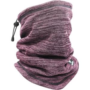 HNOOM Scaldacollo Invernale Caldo e Morbido in Pile, Sciarpa da Donna e da Uomo, Regolabile Scaldacollo Antivento Multifunzione Sciarpa Tubolare Sportivo Sottocasco per Moto, Sci, Ciclismo (Viola)