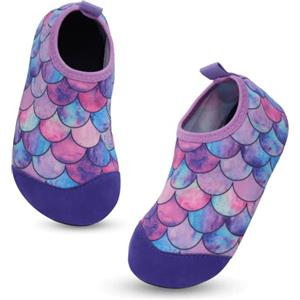 outfit spring Scarpe da Spiaggia Bambini Ragazze Ragazzi Scarpe da Acqua Rapida Asciugatura Antiscivolo Scarpe da Immersione da Mare, Sport Acquatici Scarpette da Scoglio da Bagno Surf Nuoto 30/31EU Scala Pesce