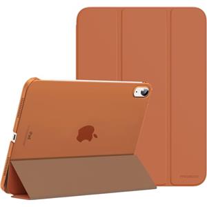 MoKo Cover Custodia iPad (A16) 11a Generazione 2025 /iPad 10a Generazione 2022, Cover Custodia Protettiva per Supporto Ultrasottile con Copertura Posteriore Traslucida in PC Rigido, Caffè Scuro