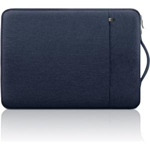 JOOEER 11 Pollici Custodia Laptop Borsa Portatile Compatibile per 11.6 Pollici MacBook Air Laptop, Custodia impermeabile per Computer in Poliestere con Tasche Maniglia, Blu Navy