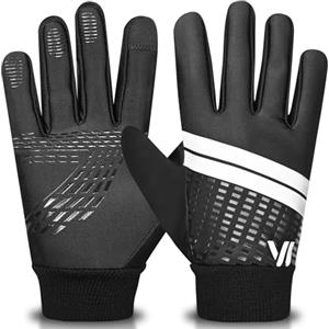 WESTWOOD FOX Guanti invernali impermeabili per ragazzi e ragazze, guanti termici antivento per bambini, antiscivolo, touchscreen, guanti isolanti caldi per corsa, ciclismo, neve, sci e tempo freddo