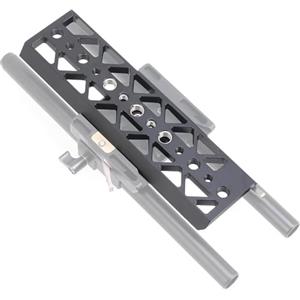 Hersmay Piastra a coda di rondine da 8 pollici, piastra a sgancio rapido per Tilta Baseplate Camera Cage per fotocamera BMPCC 4K 6K GH5 S1H A6 A7 A7S3 (8 pollici)