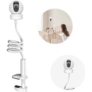 Elitecran Supporto per Fotocamera per Baby Monitor, Supporto per Monitor più sicuro Baby, Montare la Mensola senza Forare Supporto Compatibile con la Maggior Parte dei Baby Monitor