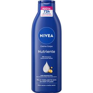 Nivea Body Crema Nutriente 500 ml - Idratazione Intensa per Pelle Secca con Olio di Mandorle e Vitamina E