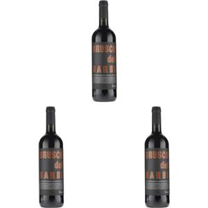 Brunello di Montalcino Fattoria Dei Barbi Brusco Dei Barbi Toscana Rosso Igt - 750Ml - 750 ml (Confezione da 3)