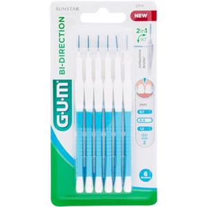 GUM Bi-Direction 2-in-1 Micro Fine per la Pulizia Dentale, 90 Gradi