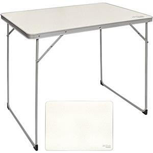 Aktive 52867 Tavolo da Campeggio Pieghevole Alluminio e Legno, Metallo, Multicolore, 80 x 60 x 70 cm
