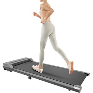 Areao Tapis roulant motorizzato, piccolo tapis roulant domestico con indicatore LED e telecomando, velocità e tempo regolabili, basso rumore, adatto per casa, ufficio, palestra