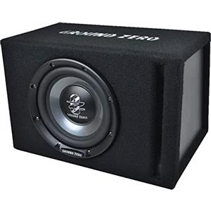 Ground Zero Subwoofer in cassa reflex GZIB 200XBR box SUB auto dimensioni ridotte