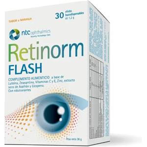 NTC Srl Retinorm Flash 30 Stick - Integratore con Vitamine C ed E e Zinco