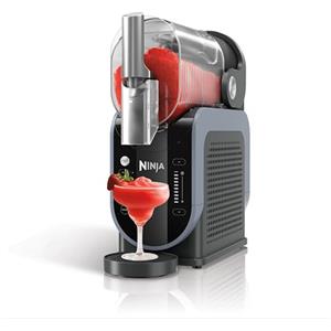 Ninja SLUSHi Macchina per Bevande Ghiacciate, per Granite, Cocktail, Frappé, Milkshake e Succhi, Senza Bisogno di Ghiaccio, Technologia WhisperChill, Capacità 1,9 L, Blu e Grigio FS301EU