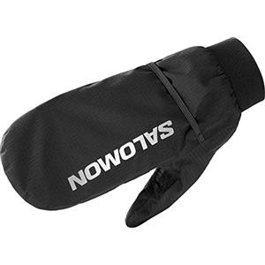Salomon Bonatti Waterproof Guanti Trail Running Escursionismo MTB Unisex, Protezione, Traspirabilità, Dettagli riflettenti, Nero, XLXX