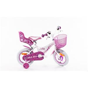 SCH Bici Pink Love, Bicicletta Bambino, Bianca, 12