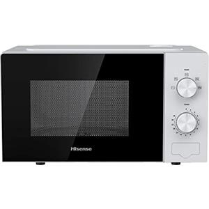Hisense H20MOWP1 Forno Microonde Con Controllo Meccanico, Capacità 20 L, Potenza 700 Watt Su 5 Livelli, Colore Bianco
