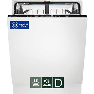 Electrolux Lavastoviglie da Incasso EES47311L, 60 cm, SatelliteClean, Comandi QuickSelect, Tecnologia AirDry, Funzione AutoOff, 13 coperti, Silenziosità 46 dB, Classe D