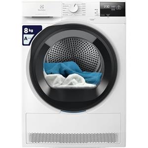 Electrolux Asciugatrice 600 GentleCare 8 kg EW6HA28G, Classe A+++, Tecnologia SensiCare e MixCare per Cotoni e Sintetici, Programma Lenzuola XL, Filtro EasyClean, Pompa di Calore, 850x596x638 mm