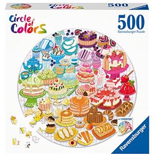 Ravensburger - Dessert, Collezione Circle of Colors 500 Pezzi, Età Consigliata 12+ Anni, 17171 2