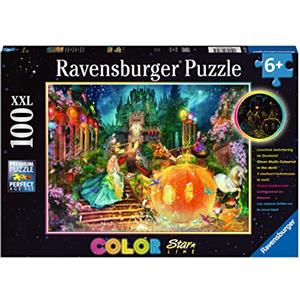 Ravensburger - Puzzle Cenerentola, 100 Pezzi XXL, Età Raccomandata 6+ Anni