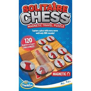 Ravensburger ThinkFun - Solitarie Chess, Gioco di Logica, Età 8+ Anni