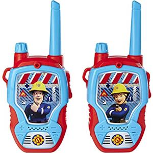 Dickie Toys Sam il Pompiere Dickie - Walkie Talkie, 203092005, + 4 Anni, 100 Metri