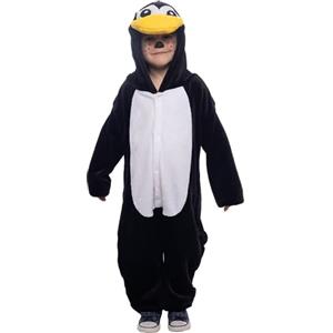 Rubie's Rubies Costume Pinguino per bambino e bambina, Tuta con cappuccio e coda, Ufficiale Rubies per Carnevale, Halloween, Feste e Natale