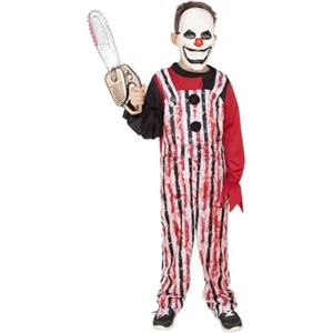 Rubies Costume Pagliaccio Pazzo per bambino e bambina, Tuta con camicia e maschera, Licenza Ufficiale per Costumi Halloween ragazzi e ragazze, Bambini, Feste, Cosplay