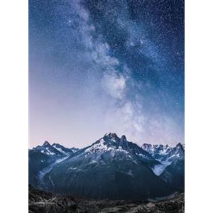 Ravensburger- Nathan Puzzle per Adulti, Colore Notte Stellata, Montagna, O Verde, 12000974